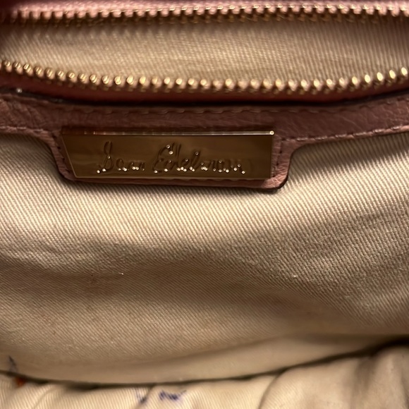 Sam Edelman very good condition Elegant Pink Leather Crossbody Bag. Perfect! - Picture 6 of 8